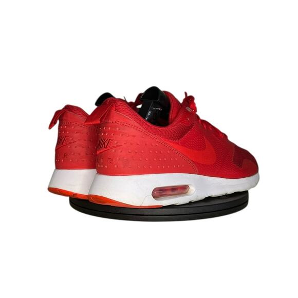 Nike Air Max Tavas Mens Sneakers University Red White Size 10.5 - Picture 4 of 6